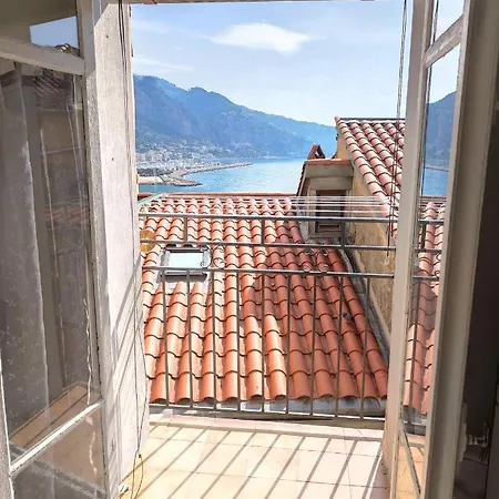 Rue Longue Vista Mare Appartement Menton Buitenkant foto